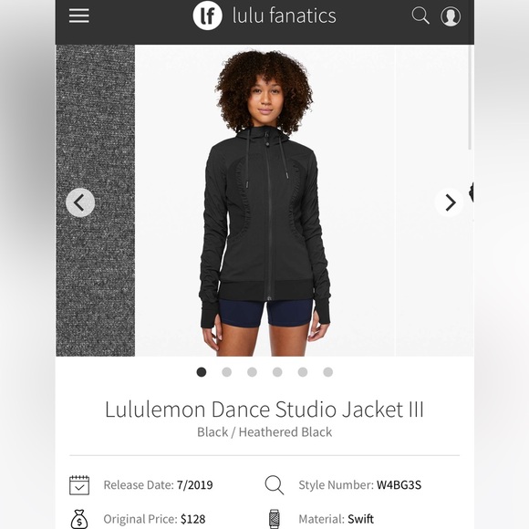 Lululemon Dance Studio Jacket II - Picture 1 of 10